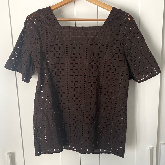 Ann Taylor Loft short sleeve blouse - Picture 2 of 2